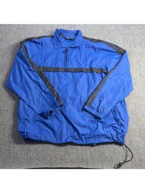 Polo Golf Ralph Lauren Blue Nylon Windbreaker XL Jacket